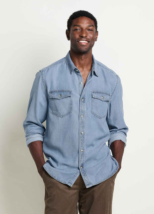 Men's Piñon Soft Denim Long Sleeve Shirt