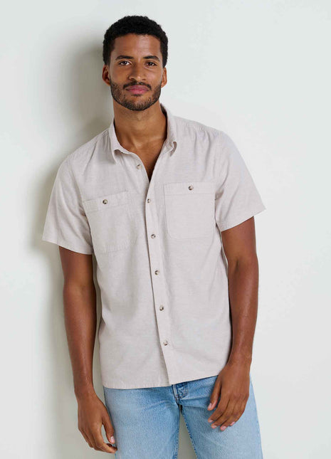 Men's Taj Hemp Short Sleeve Shirt