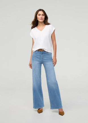 Women's Performance Denim + High Rise Wide Leg