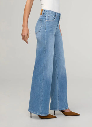 Women's Performance Denim + High Rise Wide Leg