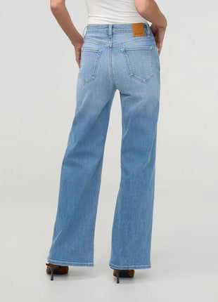 Women's Performance Denim + High Rise Wide Leg