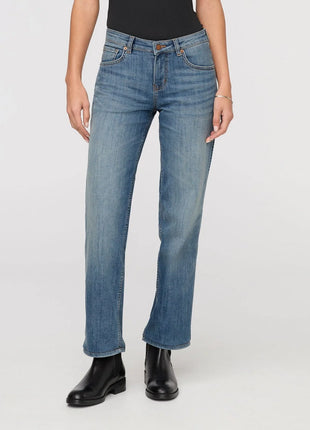 Women's Performance Denim Mid Rise Straight