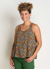 BLACK MICRO FLORAL PRINT